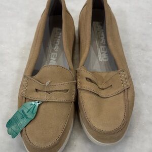Lands' End Tan Women's Loafers